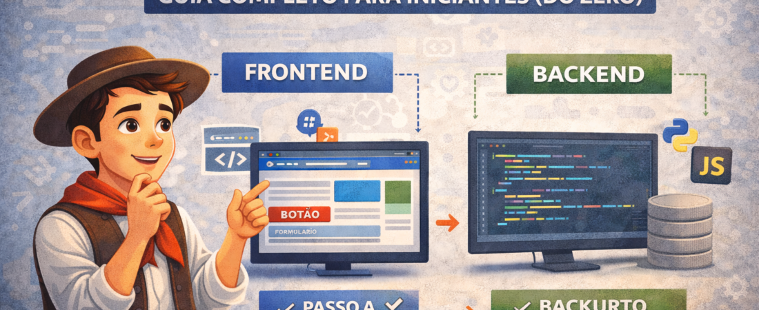 Full stack por Onde Começar: Guia Completo para Iniciantes (Do Zero)