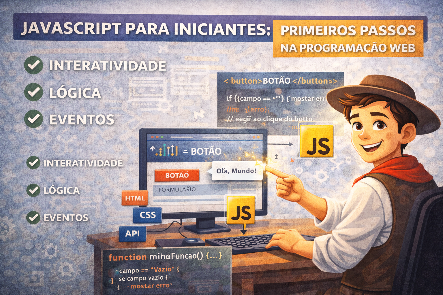 5 Dicas de JavaScript para Iniciantes: Primeiros Passos na Programação ...