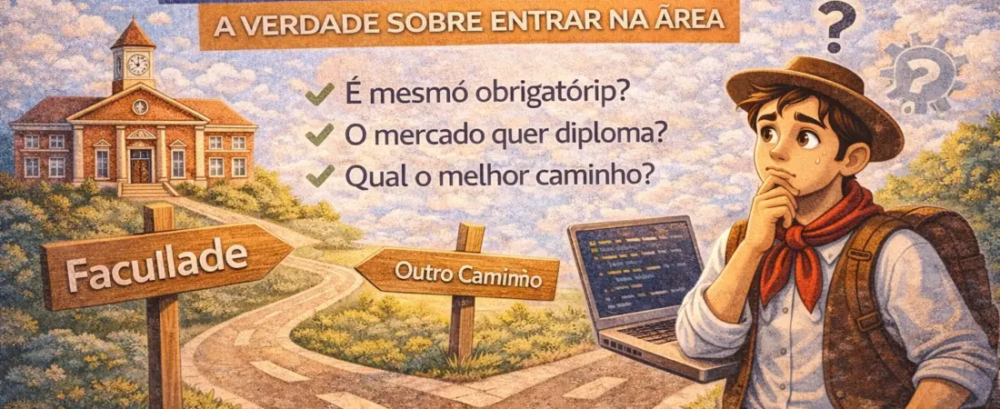 Preciso de Faculdade para Ser Programador? A Verdade Sobre Entrar na Área