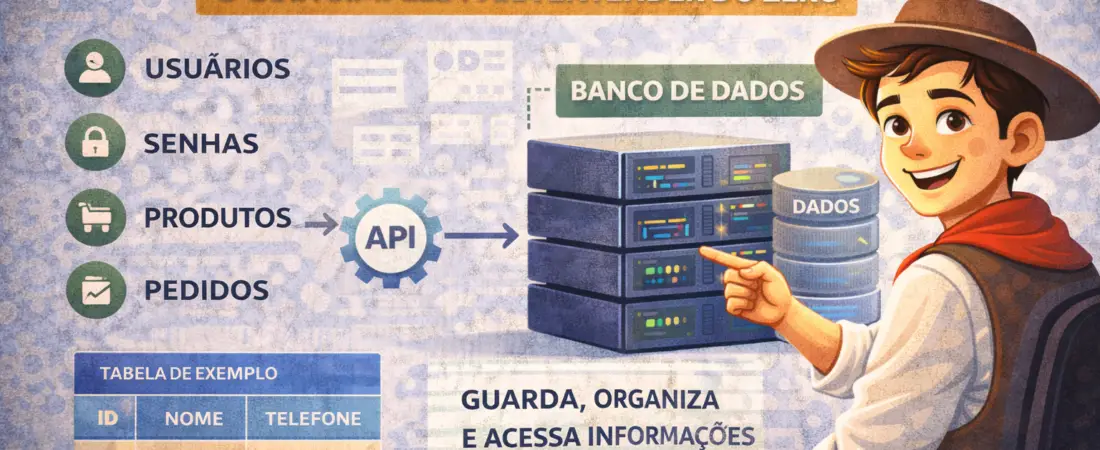 Banco de Dados para Iniciantes: O Guia Simples para Entender do Zero