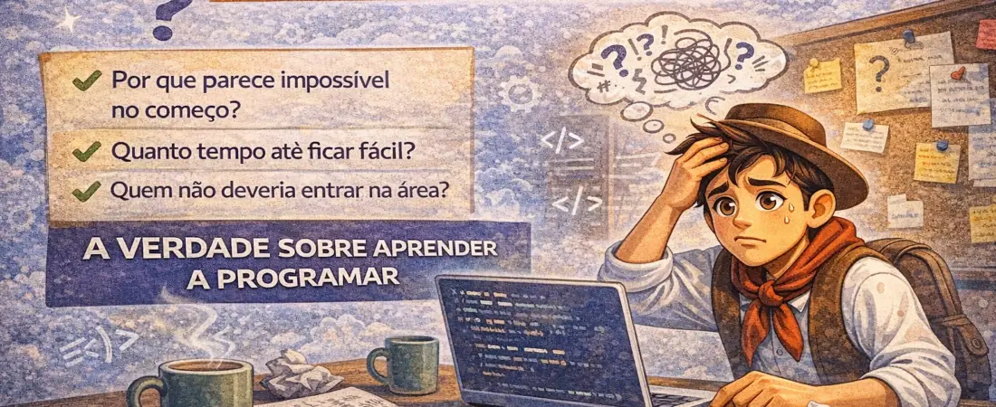 Programação é Difícil? A Verdade Que Ninguém Conta